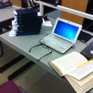 Recherche in der Staatsbibliothek Foto: nw2013