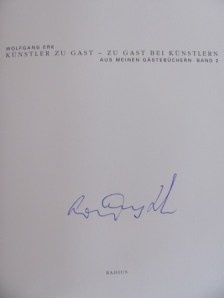 signiertes Titelblatt Foto: nw2014