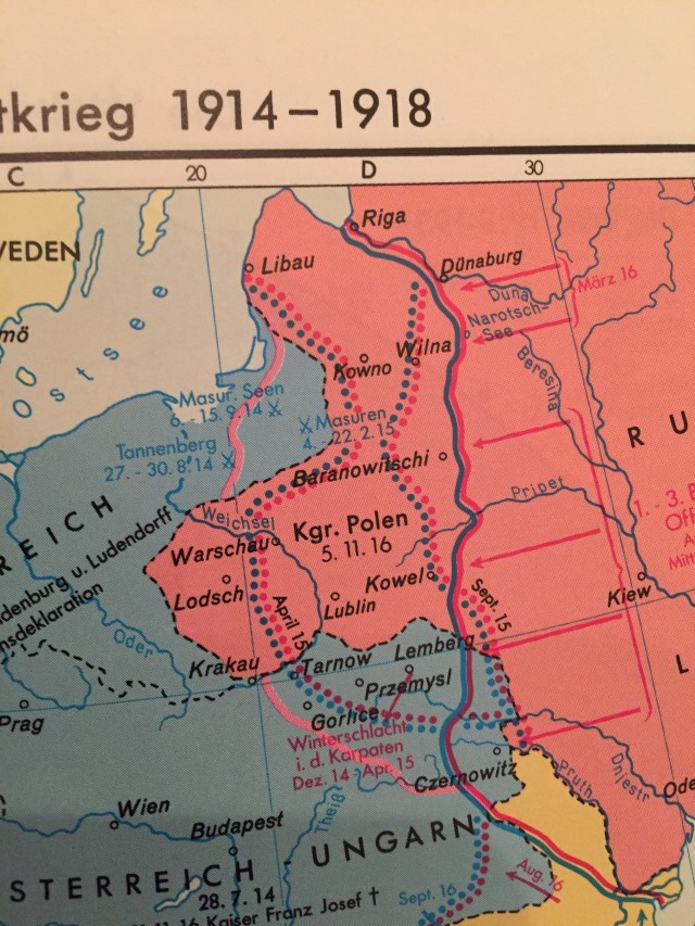 Leisering, Historischer Weltatlas, S. 107 Kartenausschnitt, Foto: nw2015