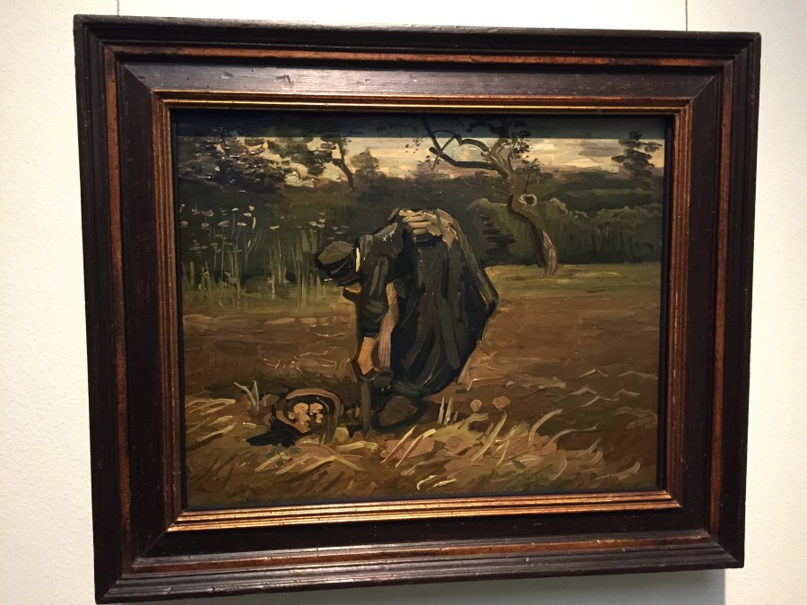 Kartoffelsammlerin, van Gogh