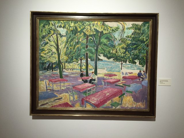 Theo von Brockhusen, Wirtshausgarten Baumgartenbrück, 1914 Foto: nw2015