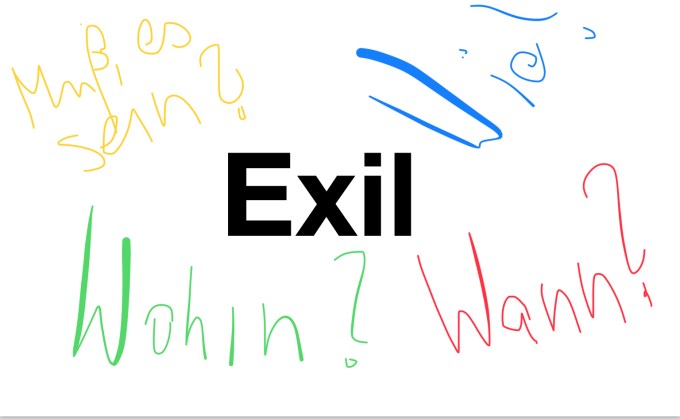 Fragen zum Exil | Bild: nw2018