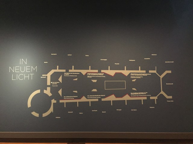 Plan der Gemäldegalerie | Foto nw2018