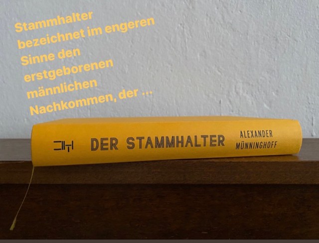 Alexander Münninghoff, Der Stammhalter | Foto nw2020